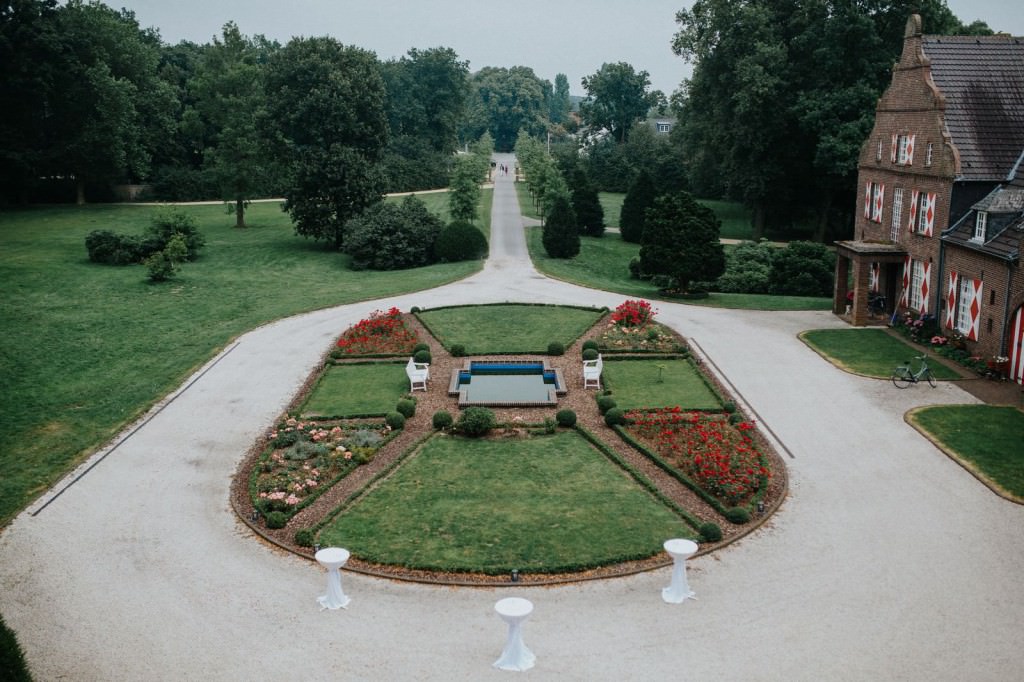 Hochzeitslocation Schloss Hertefeld in Weeze, NRW