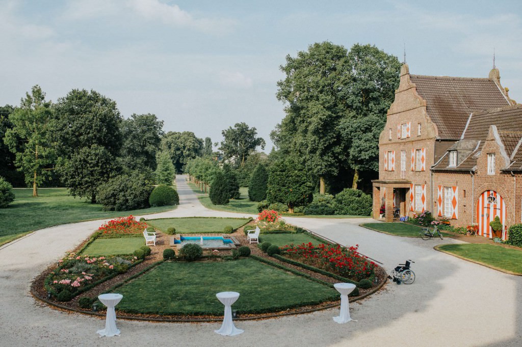 Hochzeit auf Schloss Hertefeld in Weeze feiern