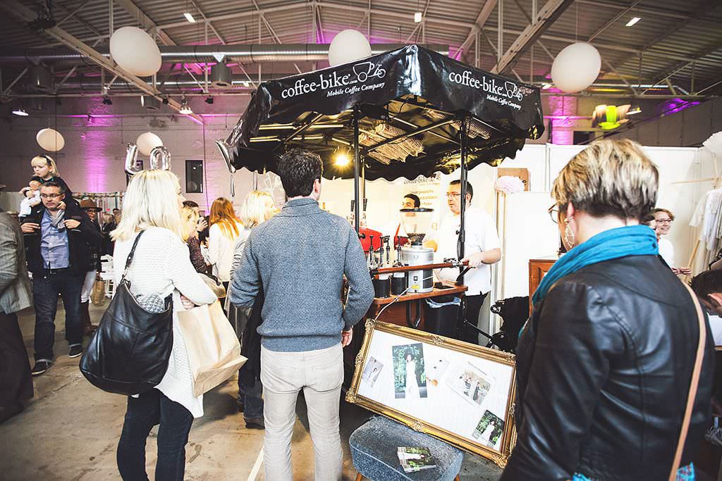 Coffee Bike Anbieter auf der Vintage Wedding Hochzeitsmesse in Köln