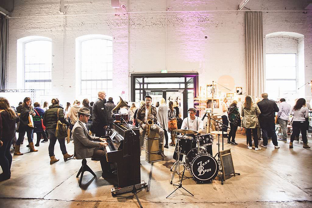 Live Jazz Musik auf der Vintage Wedding Hochzeitsmesse in Köln