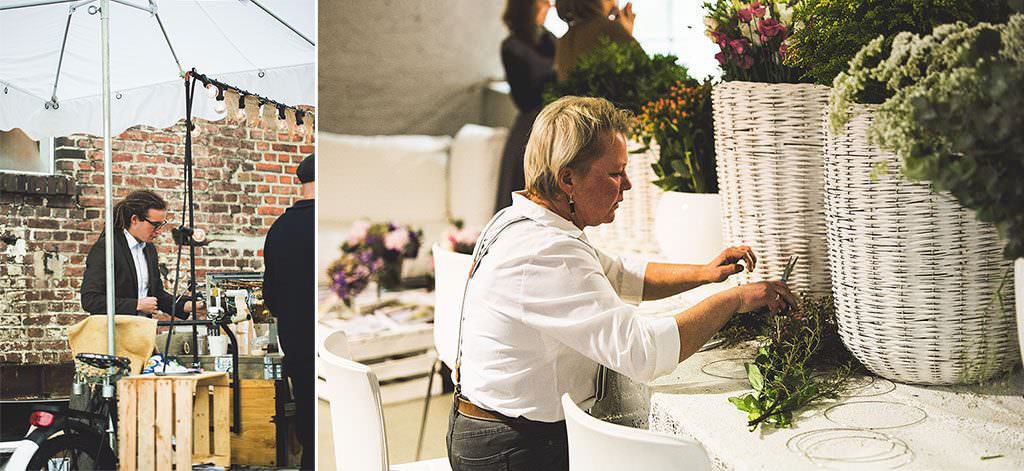 Dienstleister an ihren Ständen auf der Vintage Wedding Hochzeitsmesse