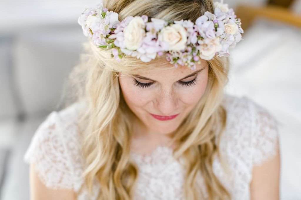 Hochzeit Kastanienhof Köln: Brautportrait