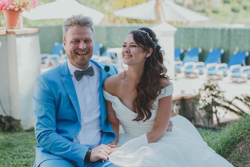 Hochzeit in Barcelona mit Freier Trauung draußen