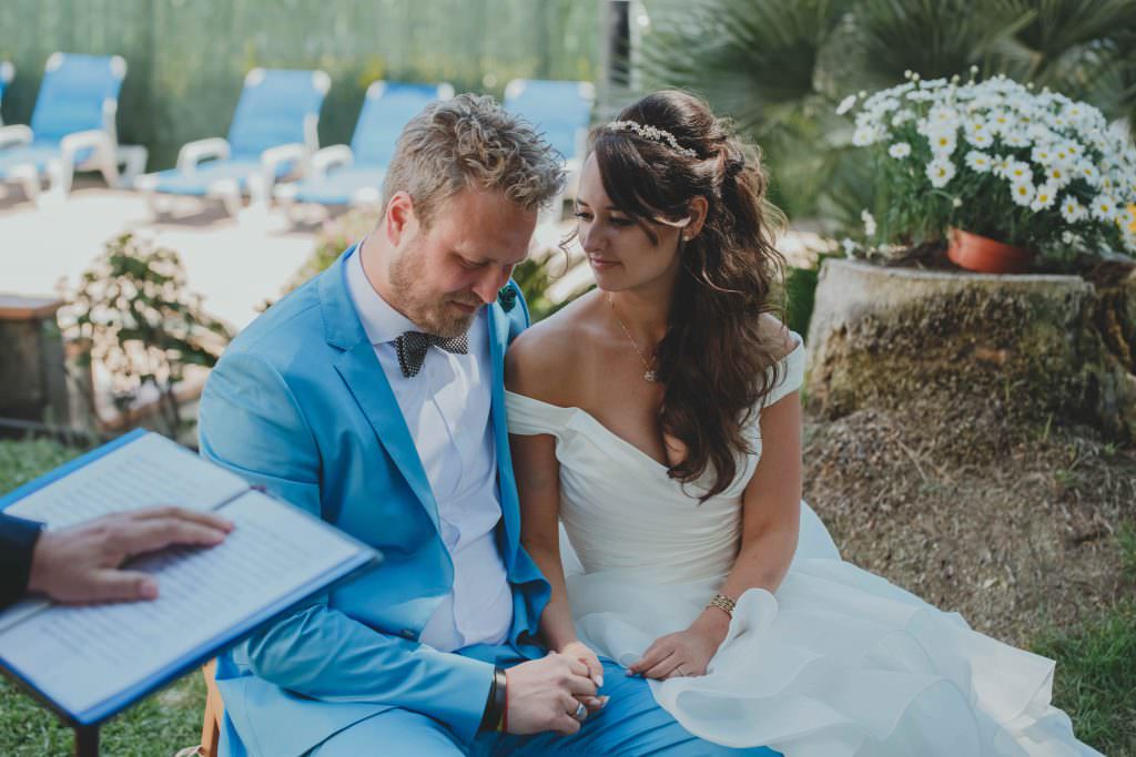 Hochzeit in Barcelona mit Trauung im Freien