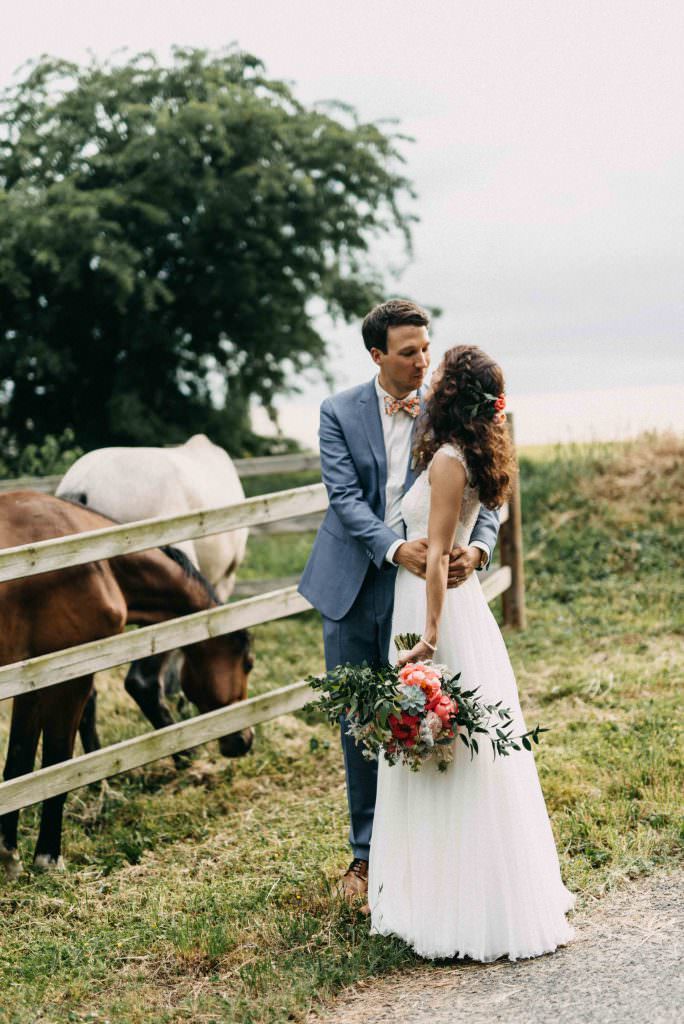 Hochzeit Gut Hohenholz: Paarshooting in der Natur