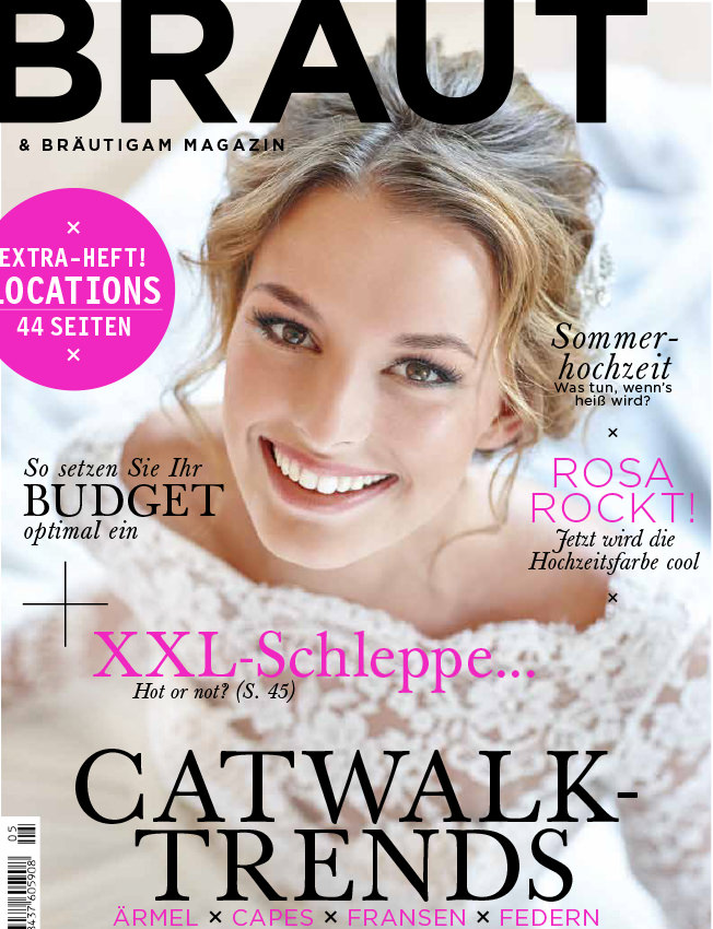 Cover Braut und Bräutigam Magazin