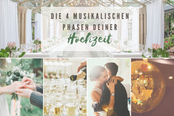 Auf diese 4 musikalischen Phasen auf deiner Hochzeit achten l Tipps von DJ Markus Rosenbaum