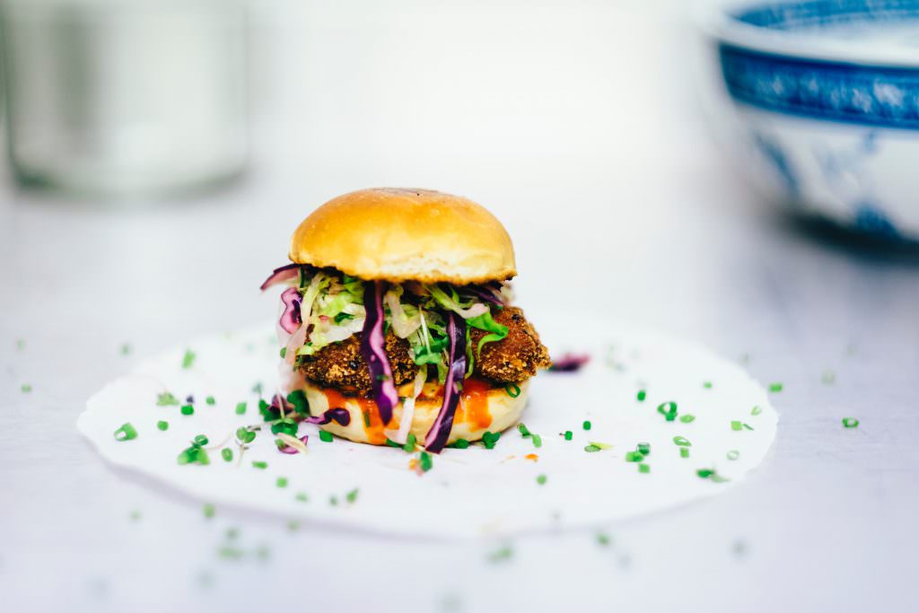 Mitternachtssnack Idee Hochzeit: Cheeseburger