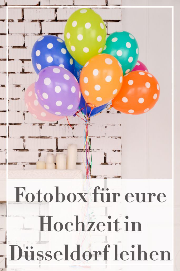 Fotobox für eure Hochzeit in Düsseldorf leihen