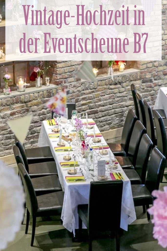 Vintage Hochzeit in der Eventscheune B7