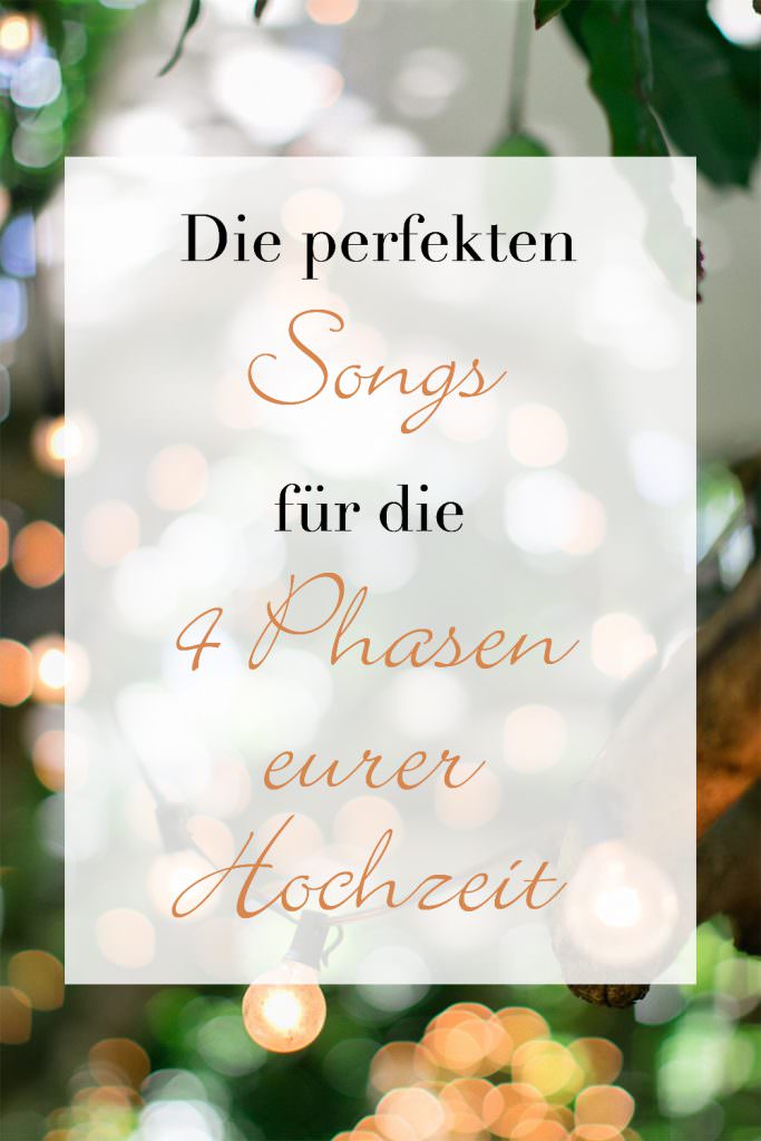 Hochzeits-DJ: Die perfekten Songs für die 4 Phasen eurer Hochzeit