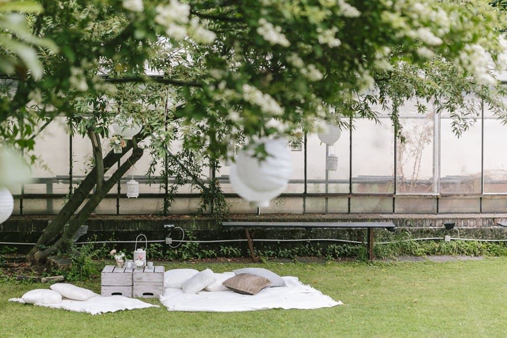 Hochzeitslocation Orangerie Köln: Der Garten