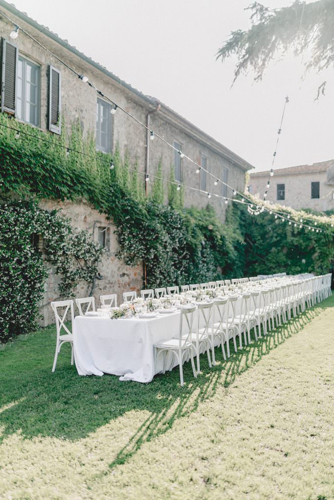 Hochzeit auf einem toskanischen Landgut in Italien feiern
