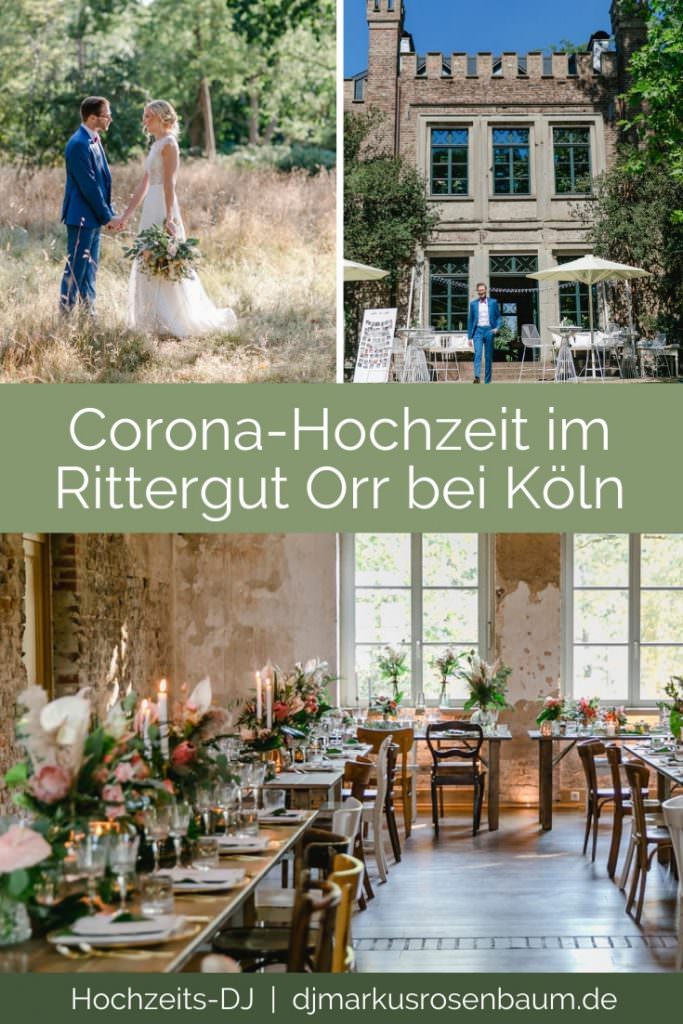 Rittergut Orr-Hochzeit bei Köln trotz Corona